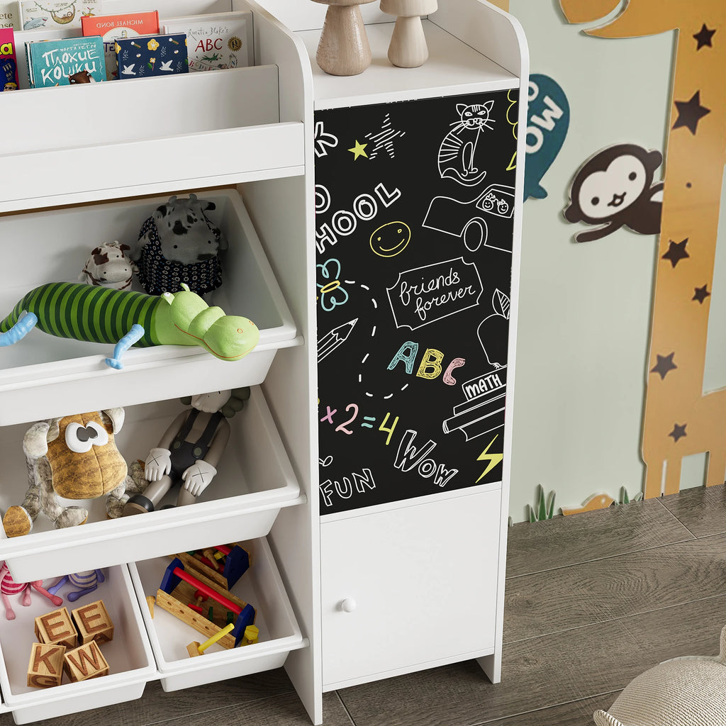 Rosahqnda Children's Multifunctional Bookshelf