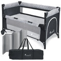 Overnight Travel Cot Collapsible Delivery 3 Levels Bag Mosquito Coat Side Side Side Hanging Mattress