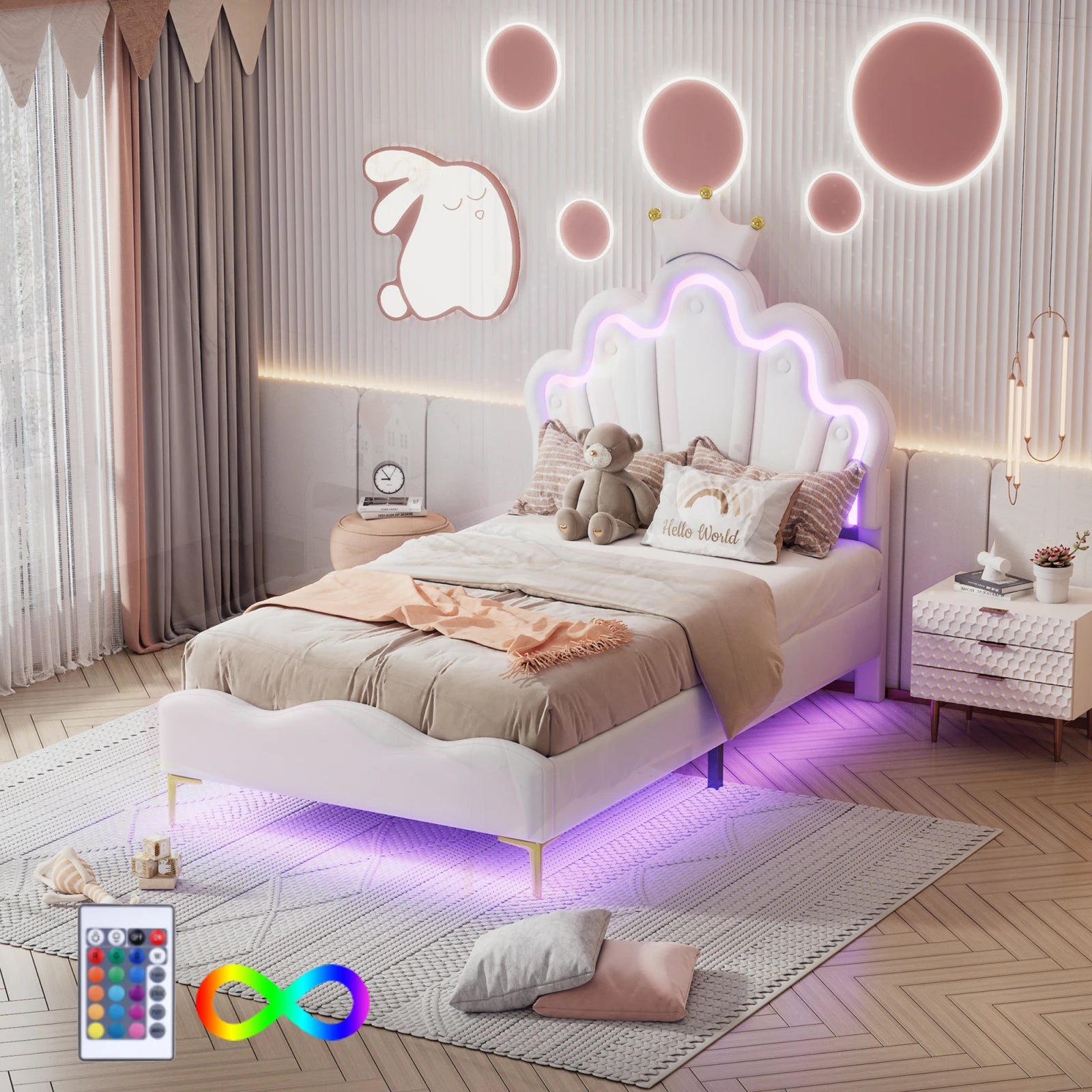 Rosahqnda Children's bed girls