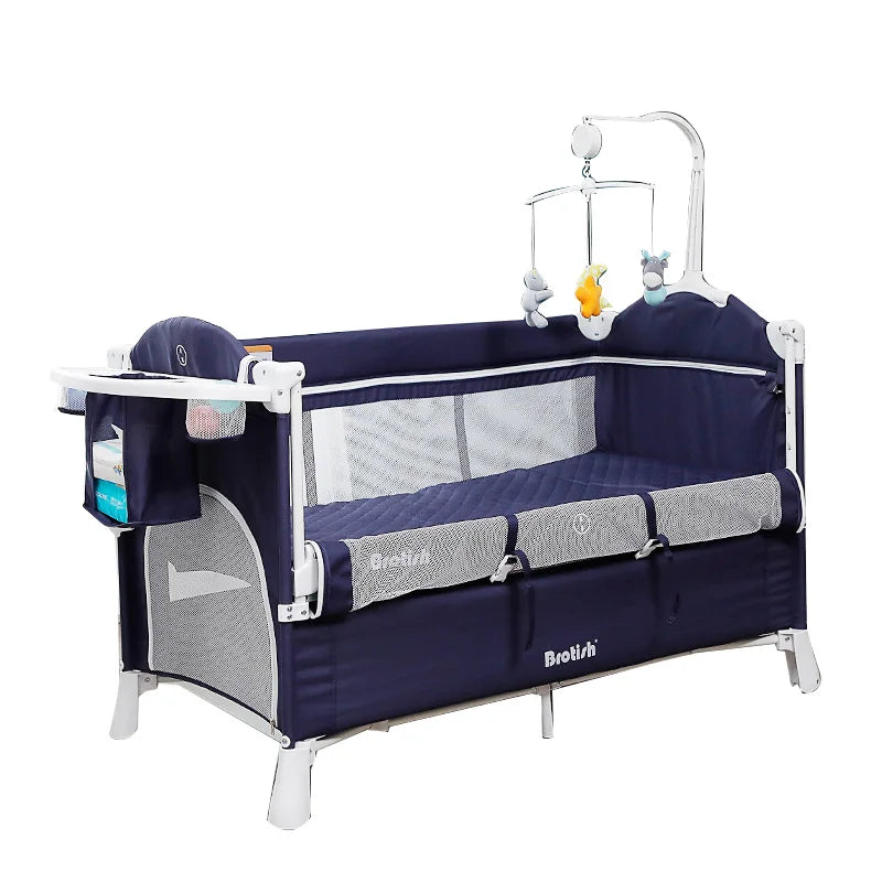 IMBABY Baby Cribs Portable Cribs for Baby