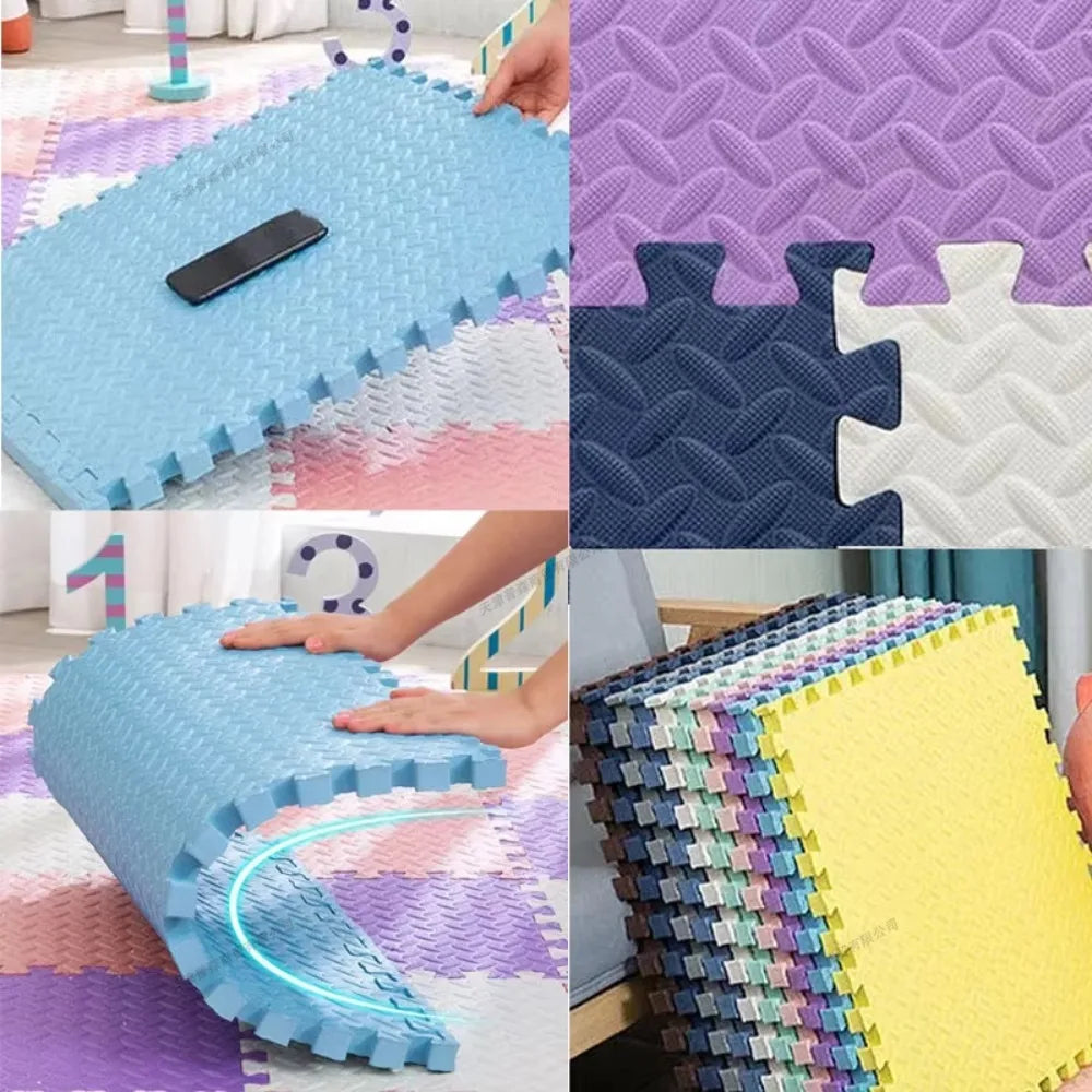 Summit Extra-Thick EVA Foam Interlocking Play Mat Set