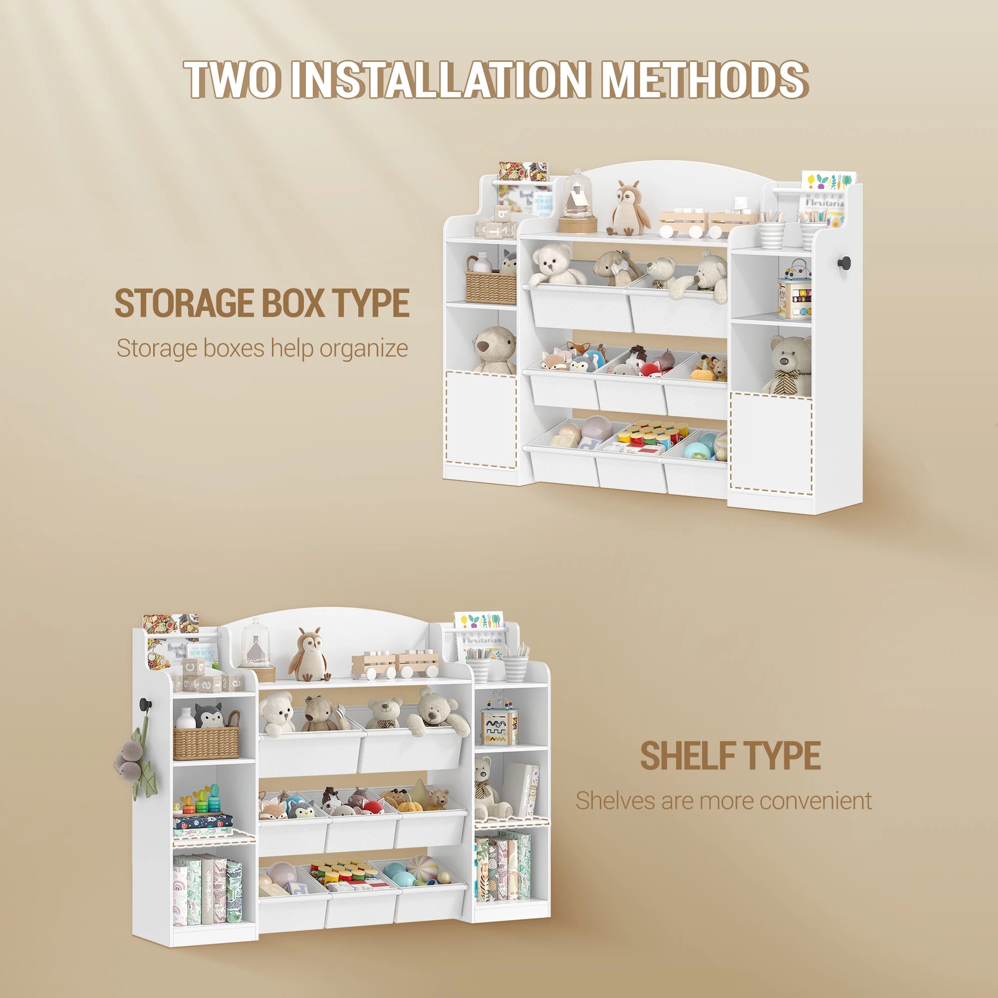 Children's Bookcase, Wooden Bookcase