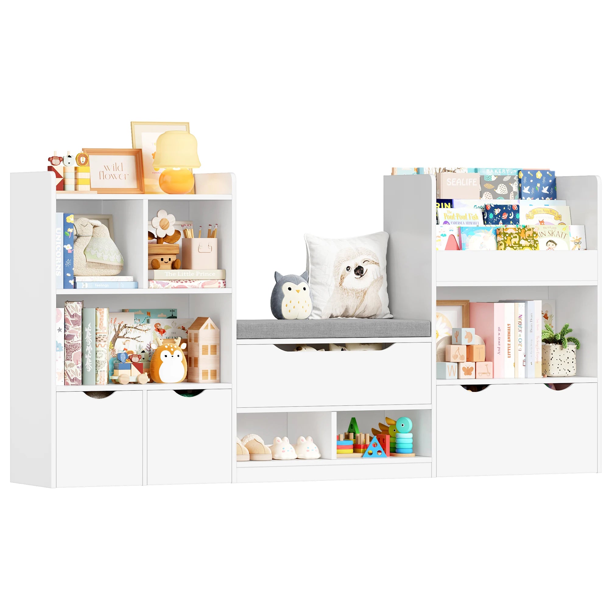 Getone Toy Storage Unit, Children's Bookcase