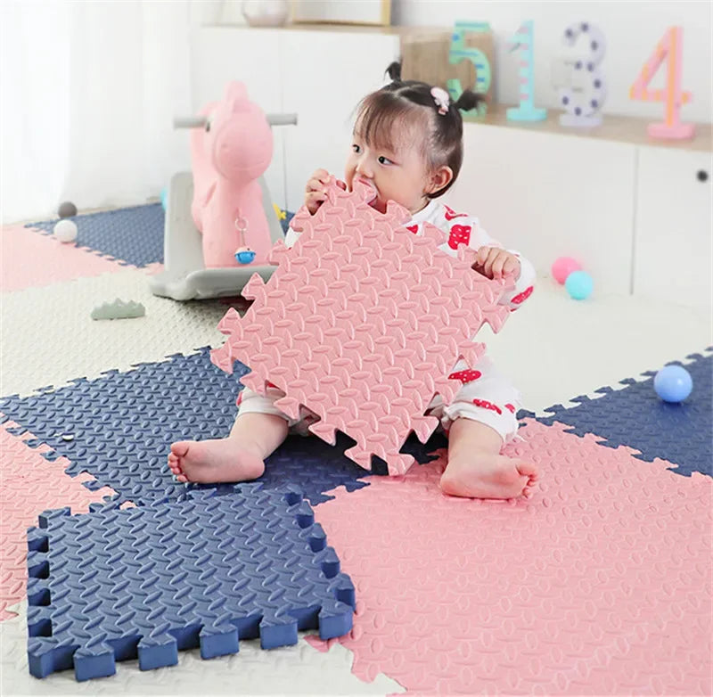 Extra-Thick Interlocking Foam Play Mat Set