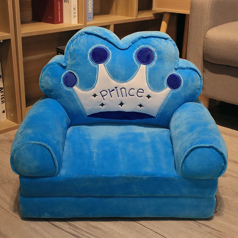 MOMO Children Sofa Cute Cartoon Lazy Folding Small Sofa Bed