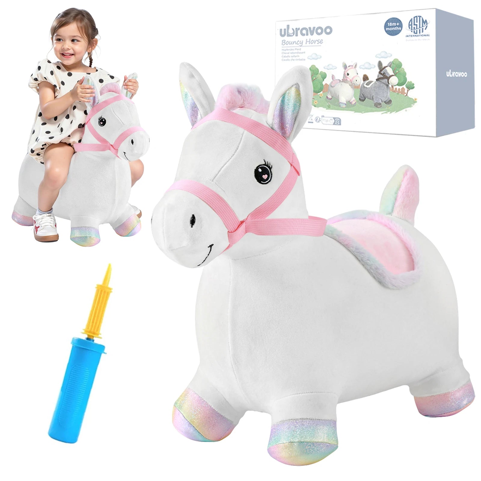 Bouncy Pals Hopping Horse