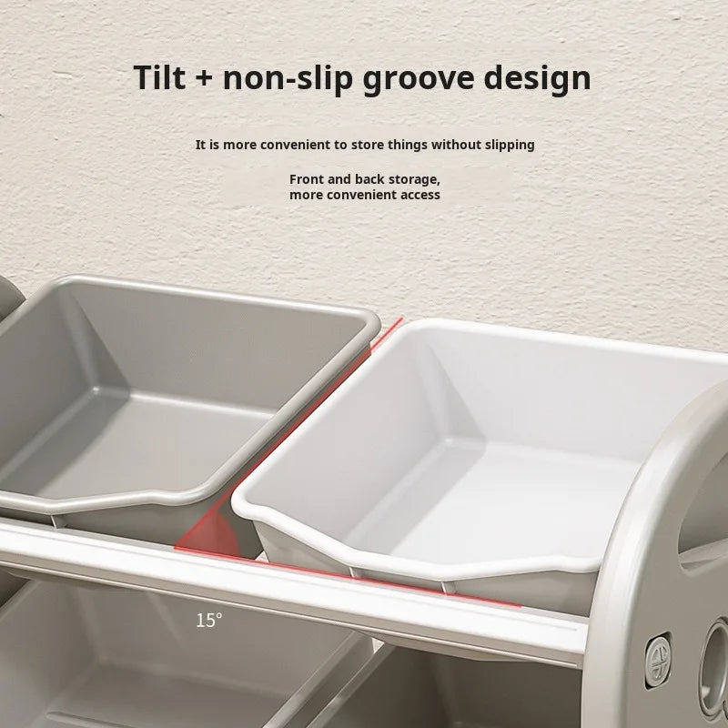 Kids' Toy Storage Cabinet & Organiser with Compartments