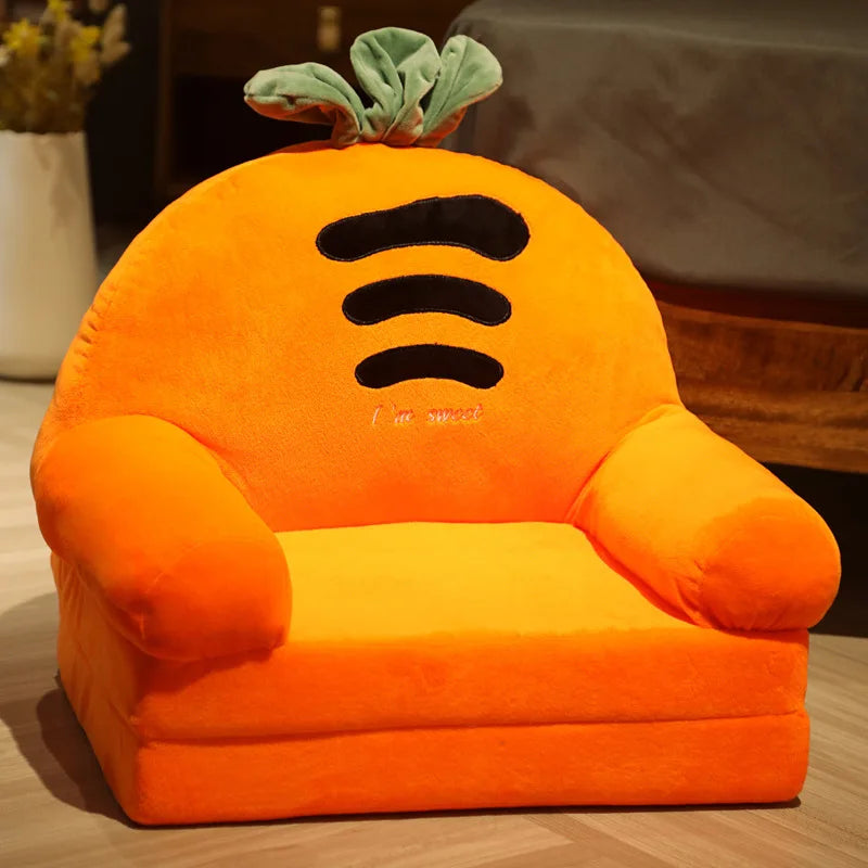 MOMO Children Sofa Cute Cartoon Lazy Folding Small Sofa Bed