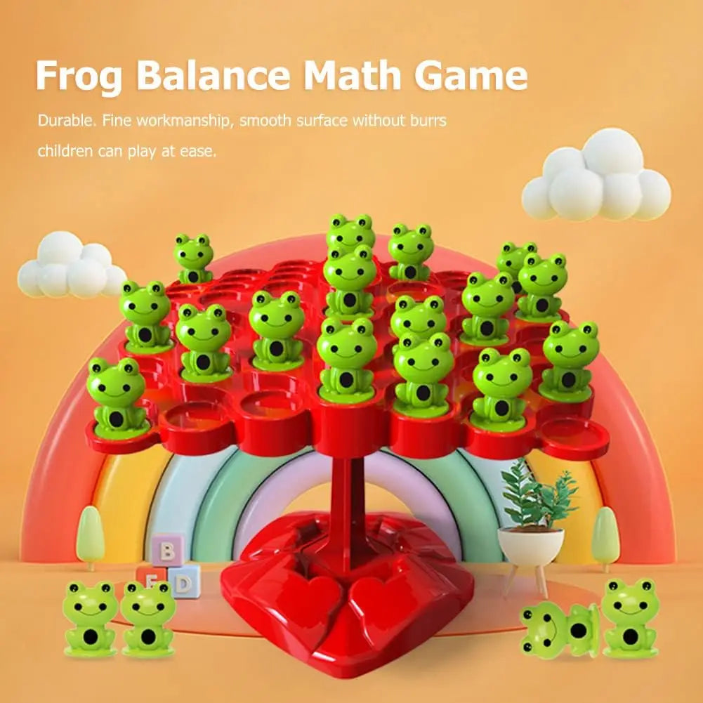 Fun Frog Balance Tree Children Math Toys