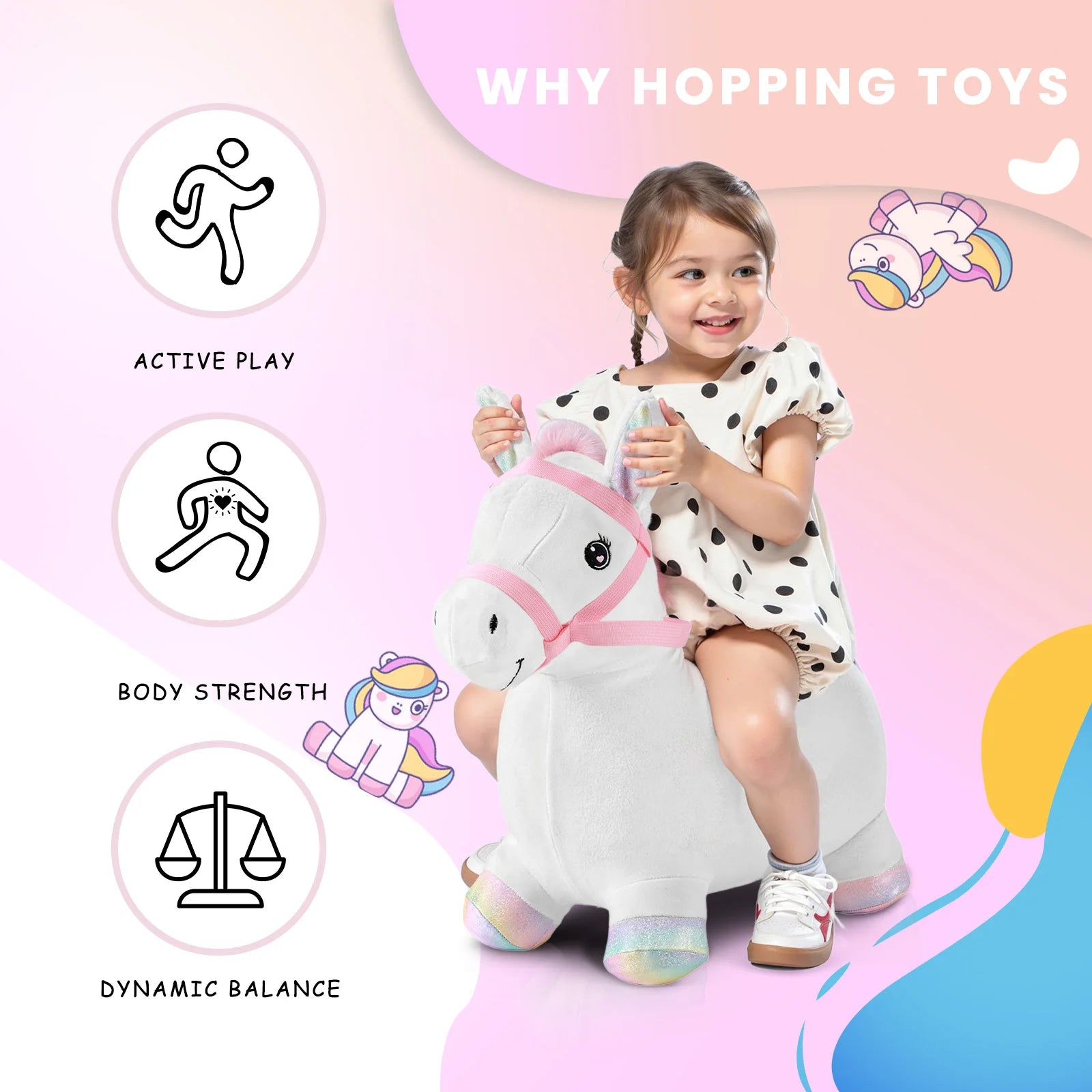 Bouncy Pals Hopping Horse