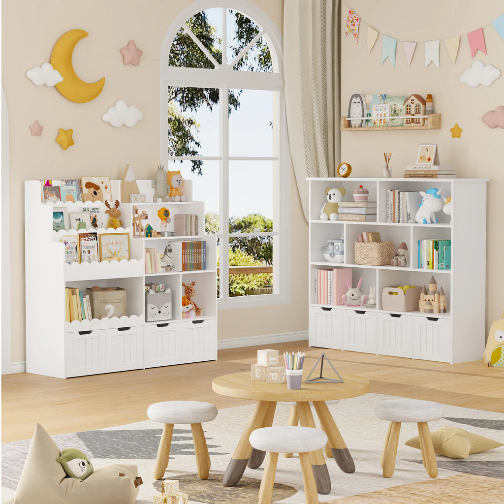Getone Kids Bookshelf Kids Toy Storage