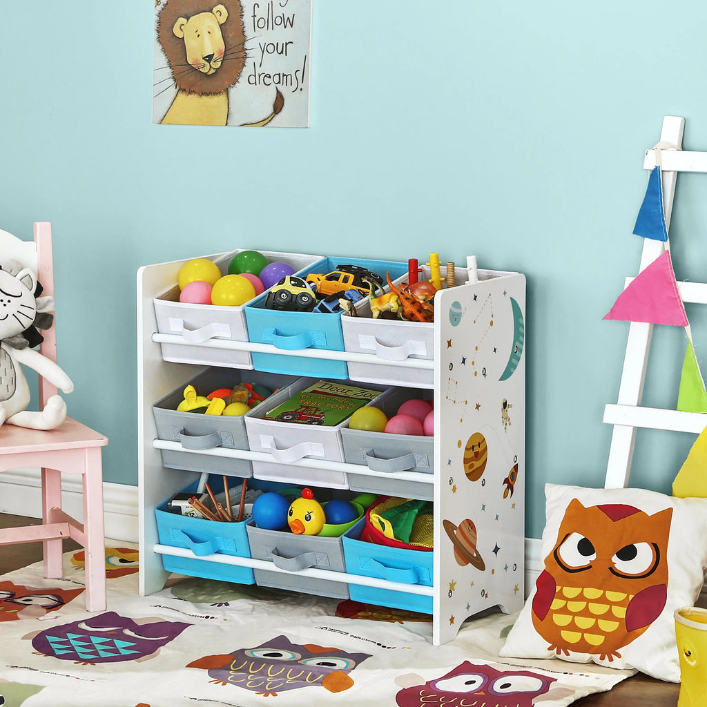SONGMICS Children's Storage Shelf for Toys and Books