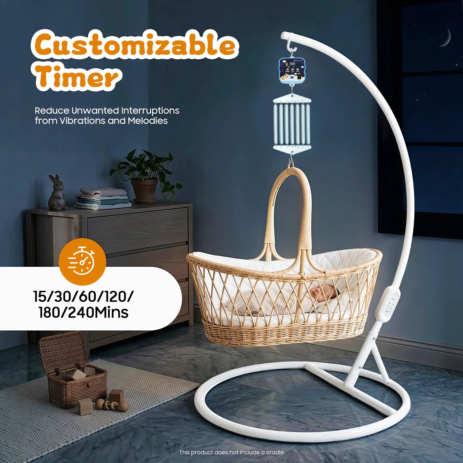 12W Electric Baby Swing Control