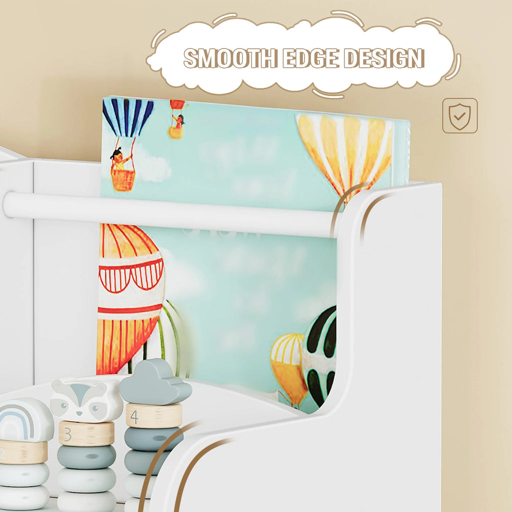 Children's Bookcase, Wooden Bookcase