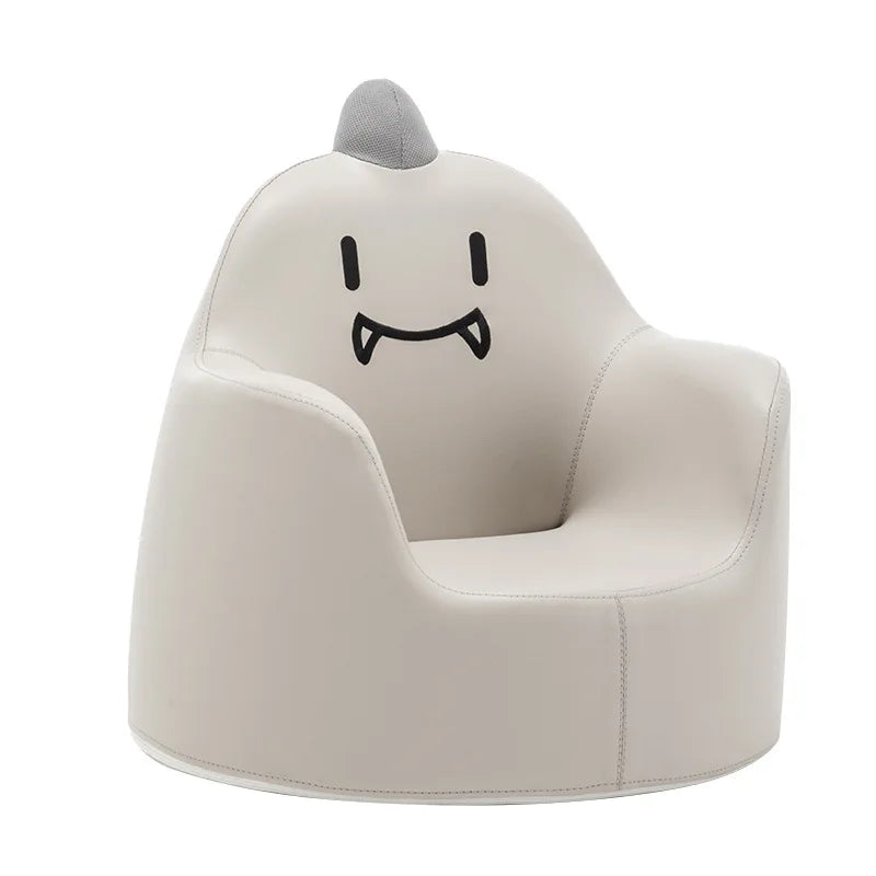 Kids' Cartoon Animal Character Plush Sofa Chair