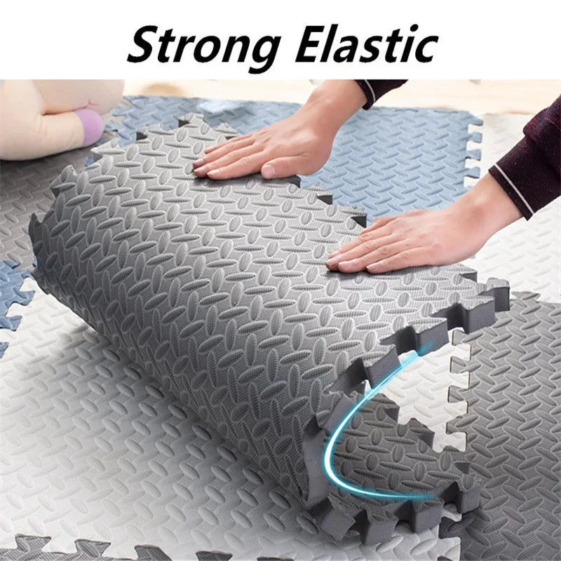 Extra-Thick Interlocking Foam Play Mat Set