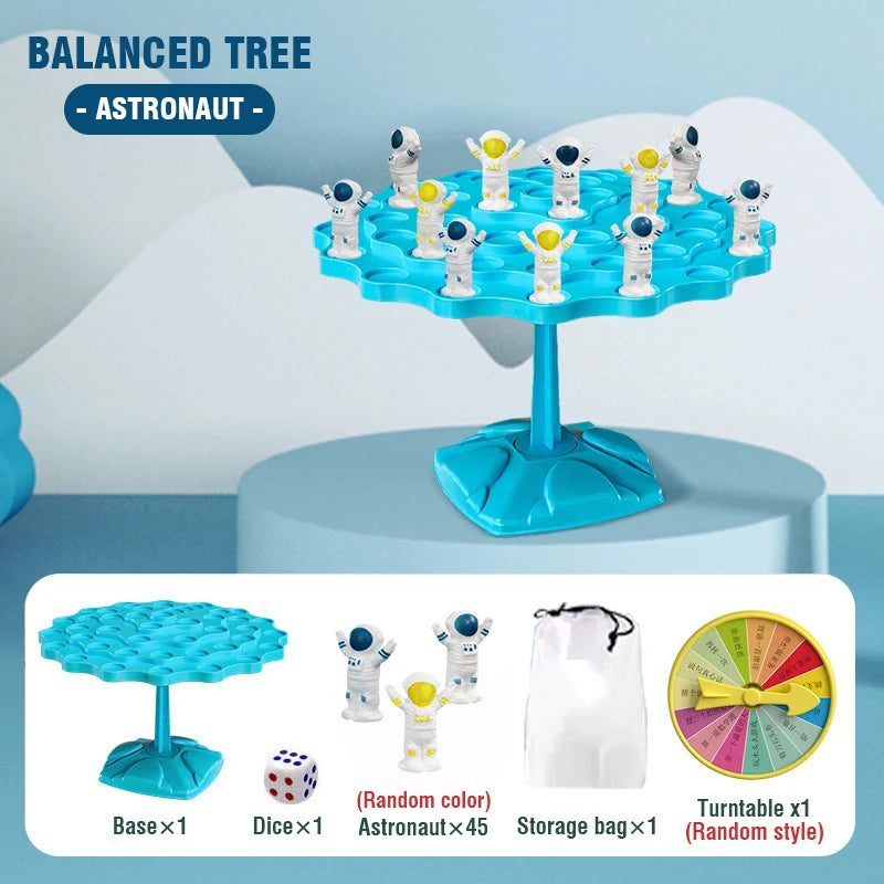 Fun Frog Balance Tree Children Math Toys