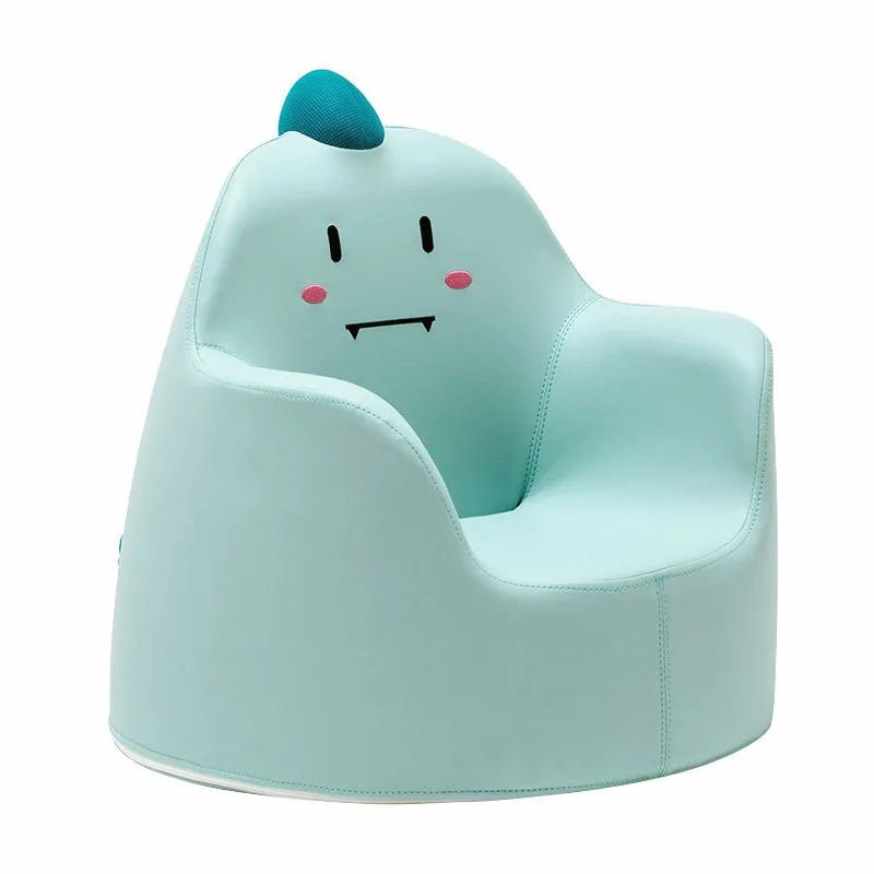Kids' Cartoon Animal Character Plush Sofa Chair