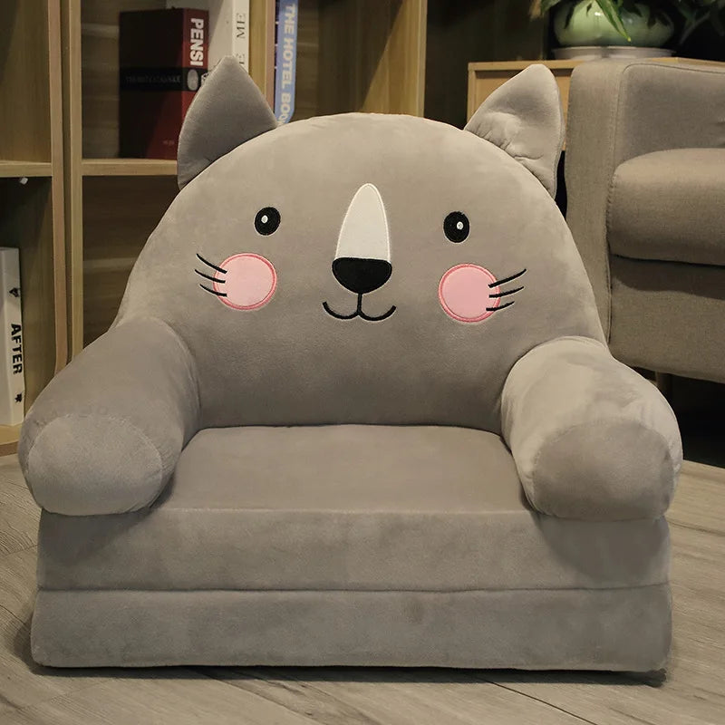 MOMO Children Sofa Cute Cartoon Lazy Folding Small Sofa Bed