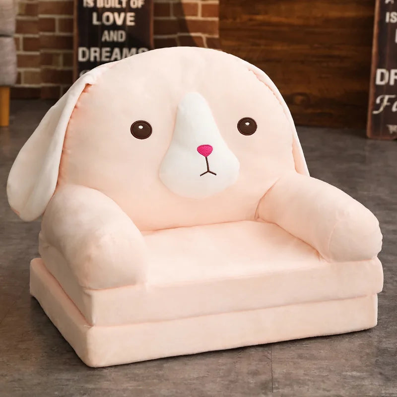 MOMO Children Sofa Cute Cartoon Lazy Folding Small Sofa Bed