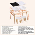 Summit Multi-Functional Wooden Kids' Sensory & Activity Table with Storage