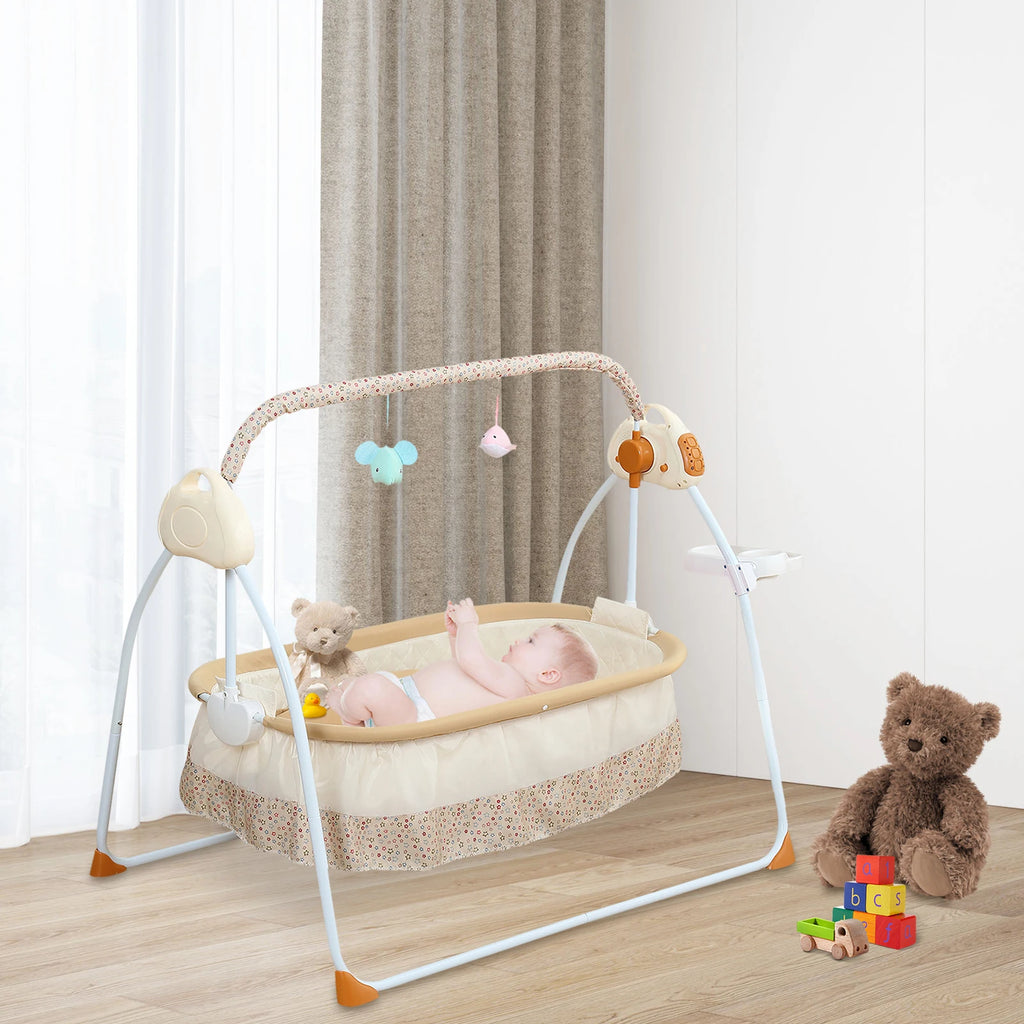 Electric Cradle Foldable Electric Baby Cradle