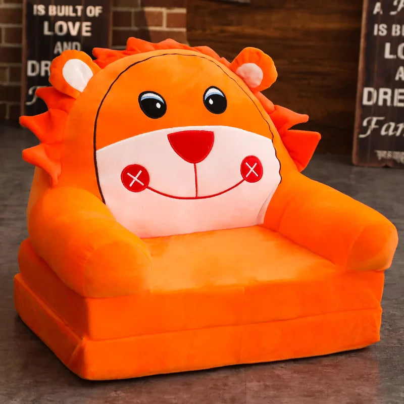 MOMO Children Sofa Cute Cartoon Lazy Folding Small Sofa Bed