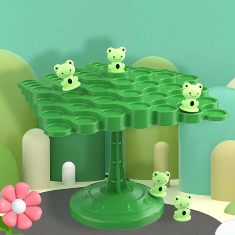 Fun Frog Balance Tree Children Math Toys