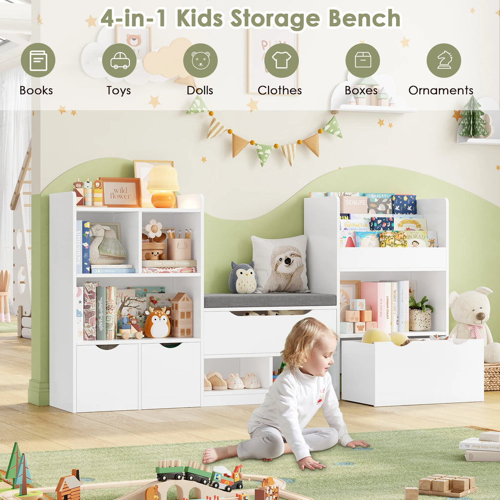 Getone Toy Storage Unit, Children's Bookcase