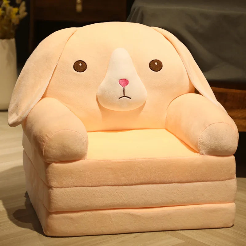 MOMO Children Sofa Cute Cartoon Lazy Folding Small Sofa Bed