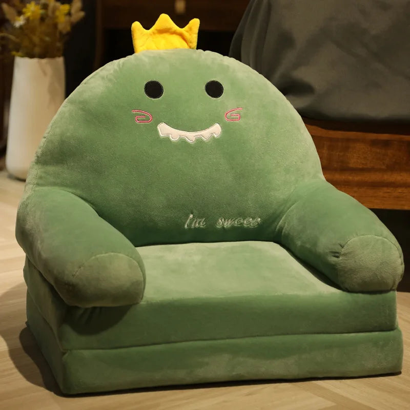 MOMO Children Sofa Cute Cartoon Lazy Folding Small Sofa Bed