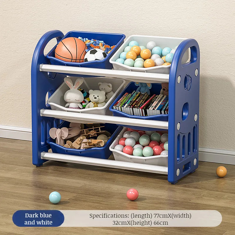 Kids' Toy Storage Cabinet & Organiser with Compartments