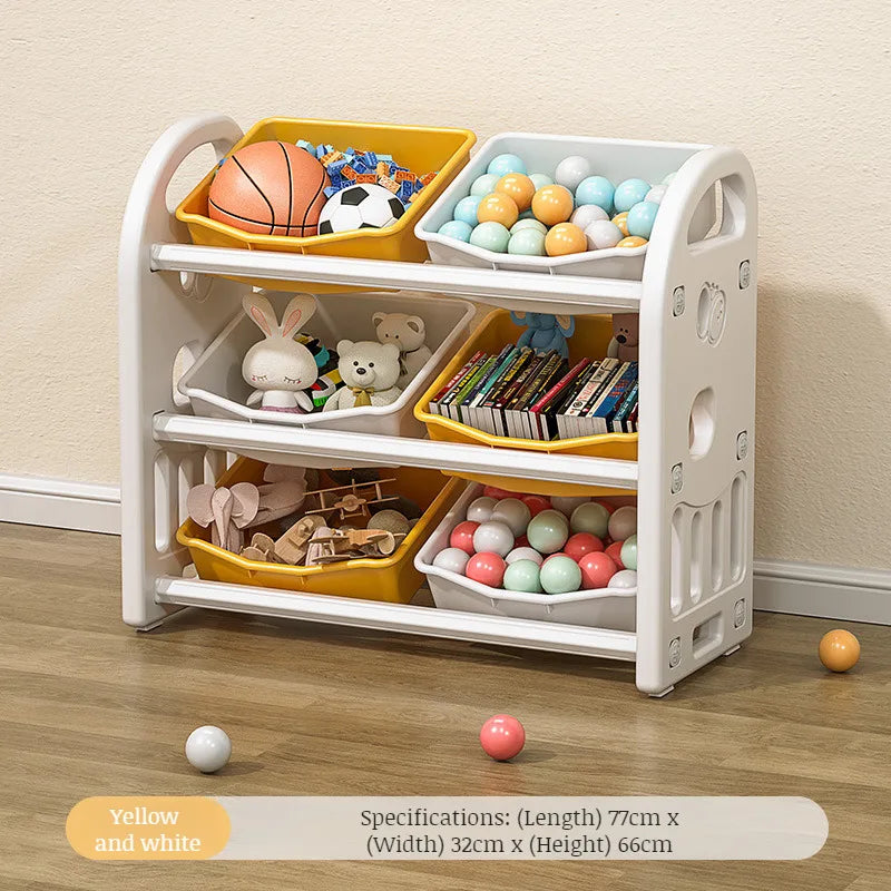 Kids' Toy Storage Cabinet & Organiser with Compartments
