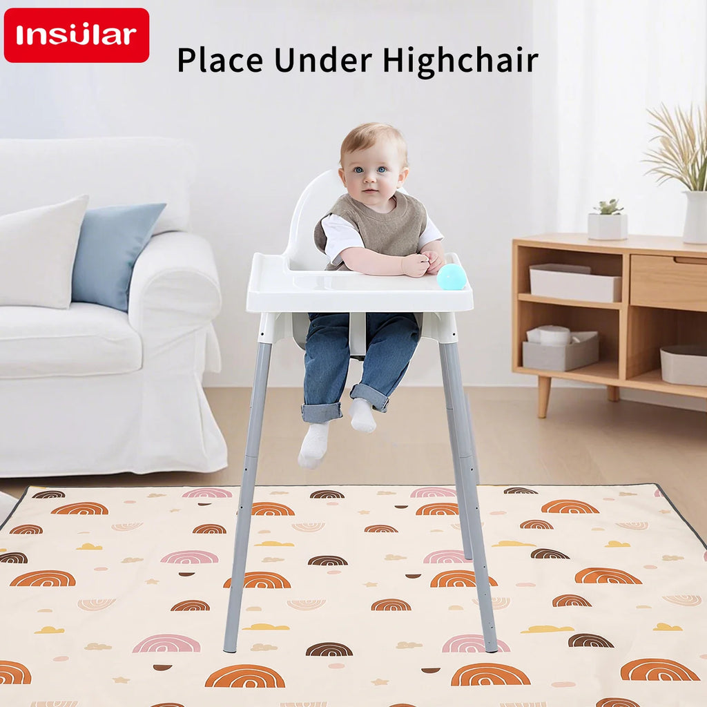 Insular Kids Foldable Educational Mattress Baby Play Mat
