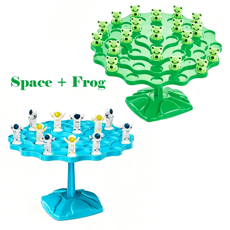 Fun Frog Balance Tree Children Math Toys