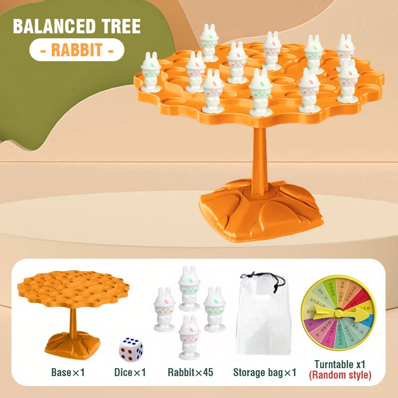Fun Frog Balance Tree Children Math Toys