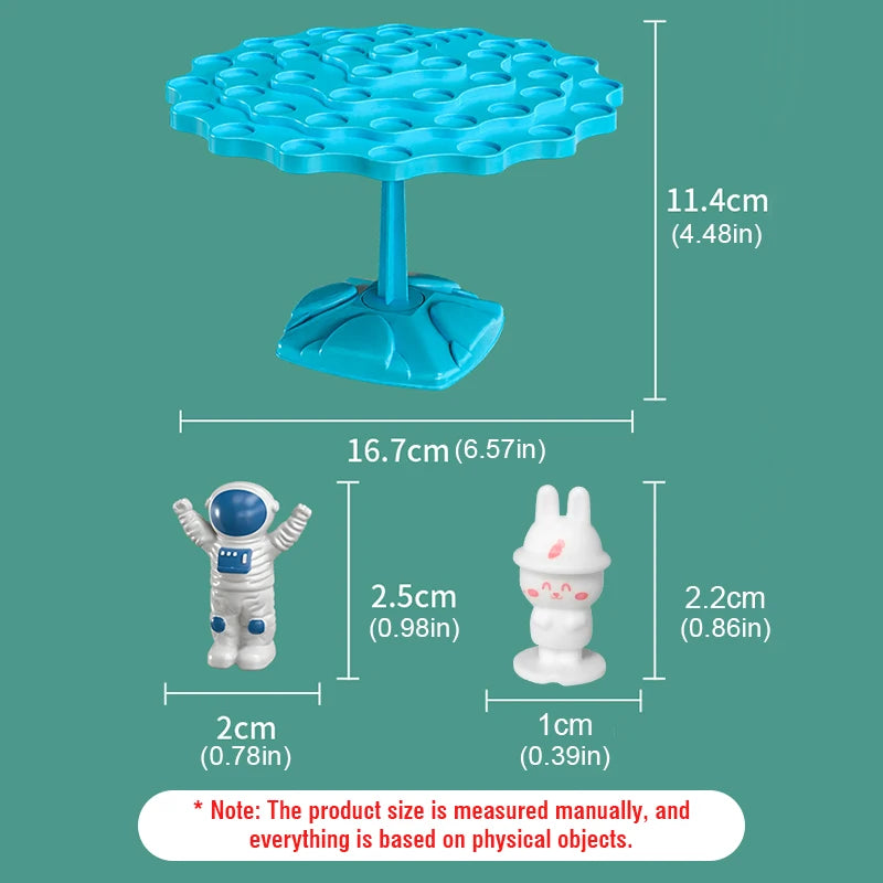 Fun Frog Balance Tree Children Math Toys