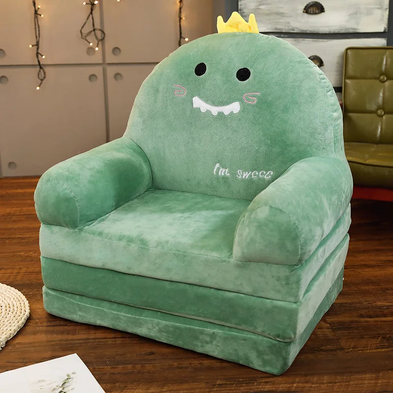 MOMO Children Sofa Cute Cartoon Lazy Folding Small Sofa Bed