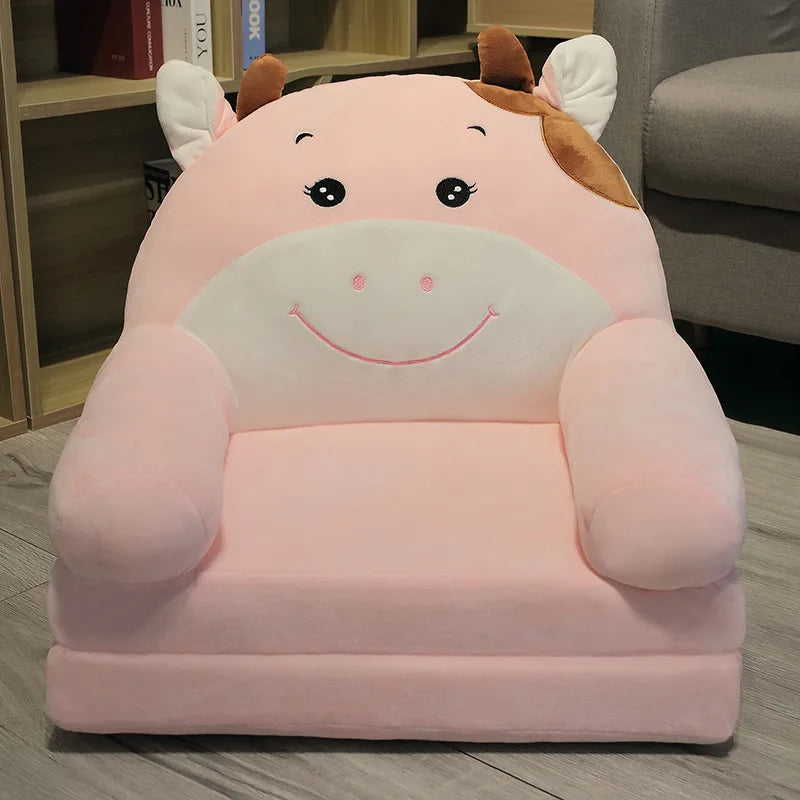 MOMO Children Sofa Cute Cartoon Lazy Folding Small Sofa Bed
