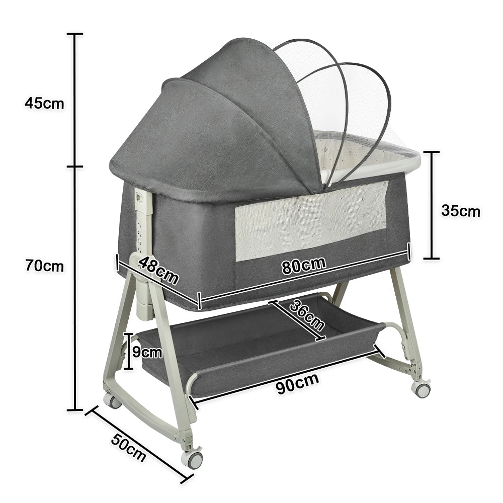 4-in-1 Baby Co-Sleeping Crib