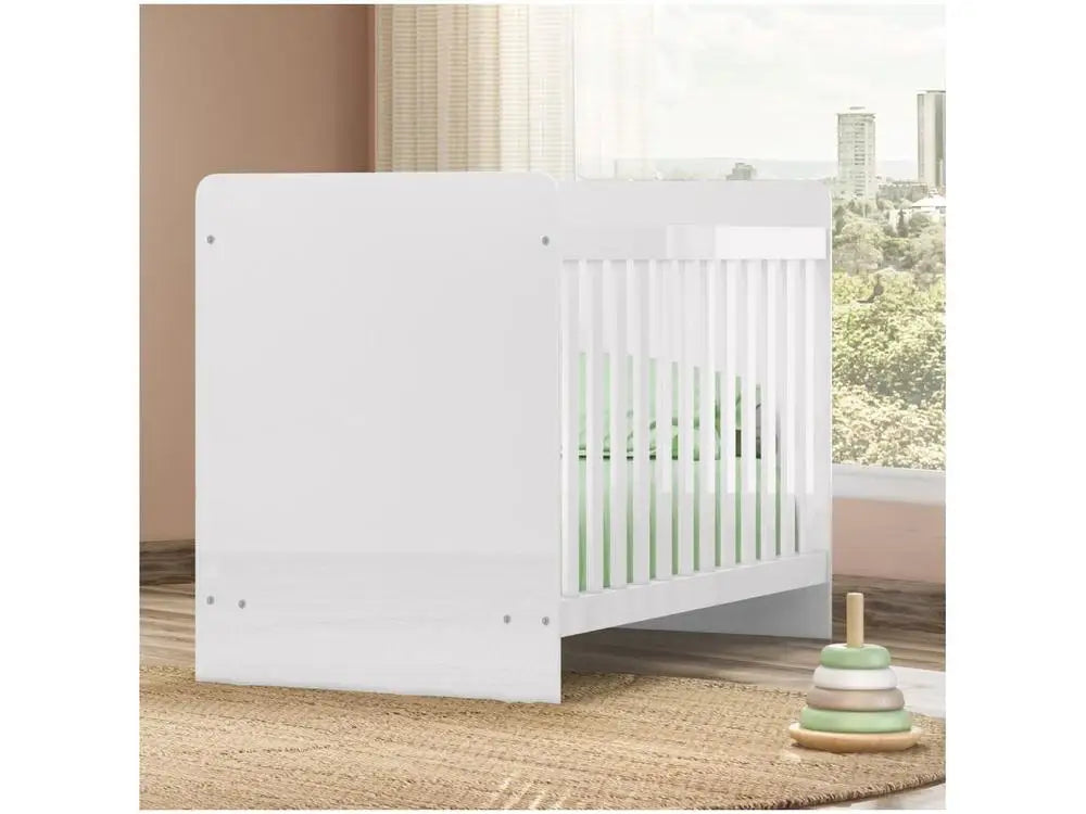 White Standard Crib Henn Labyrinth