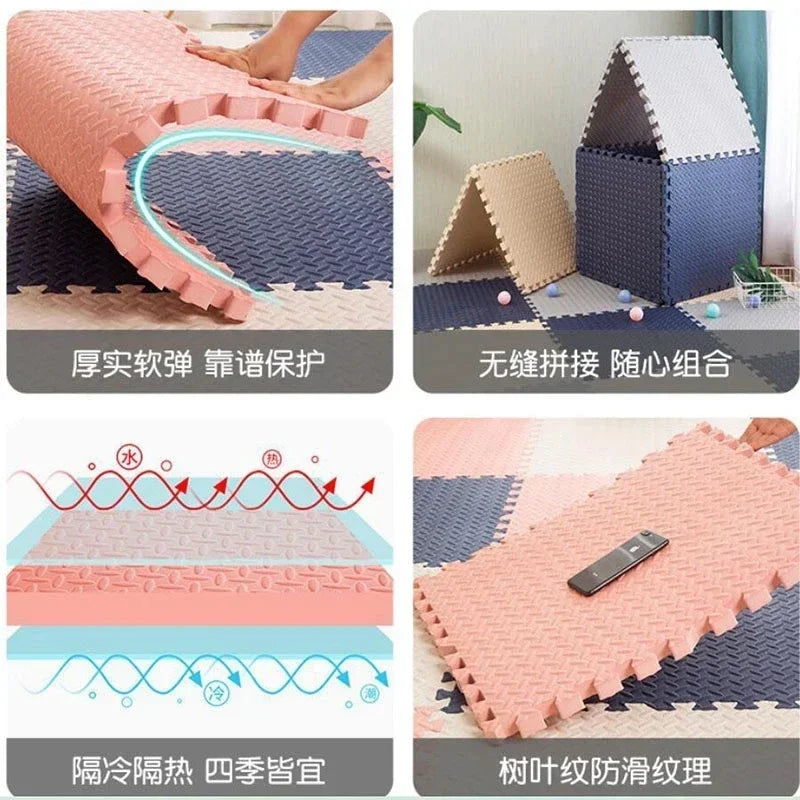 Baby & Kids Interlocking Foam Play Mat Set