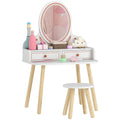 Aiyaplay Girl's Makeup Dressing Table