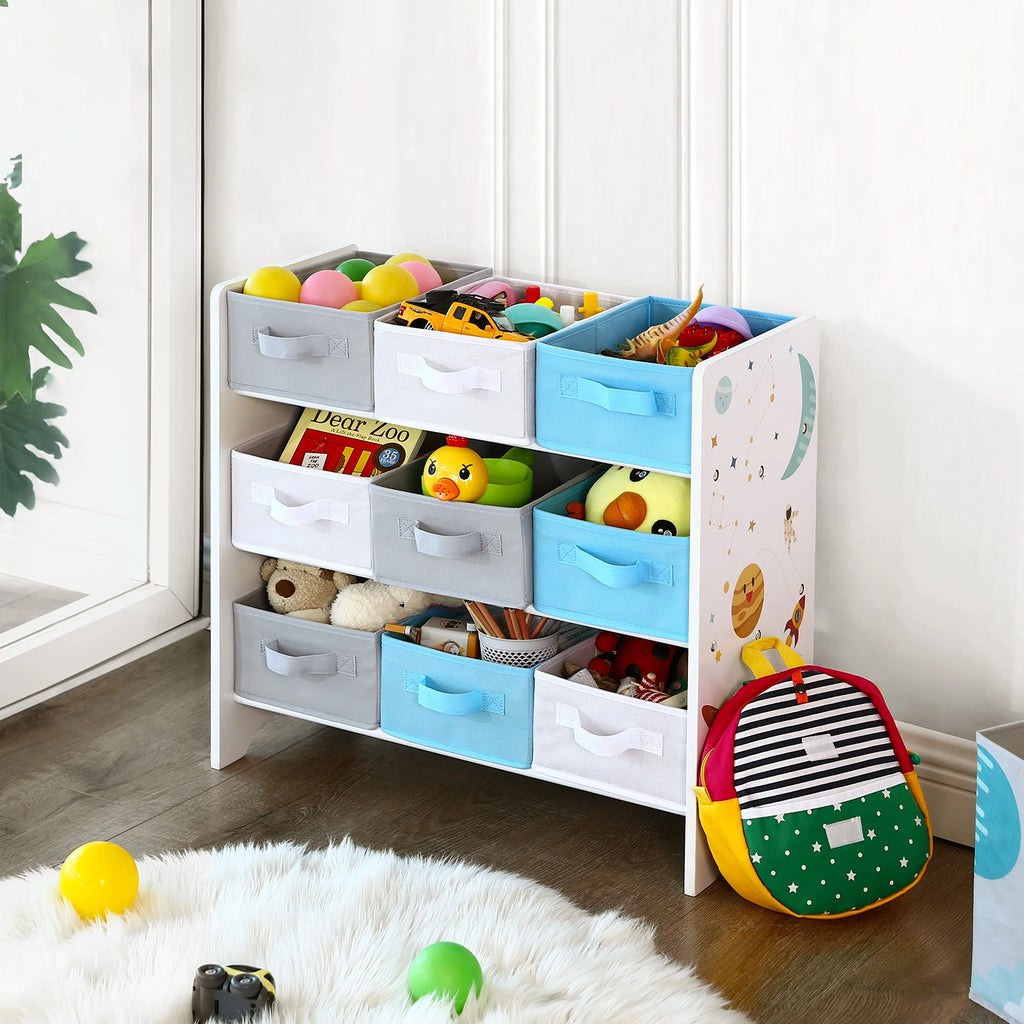 SONGMICS Children's Storage Shelf for Toys and Books