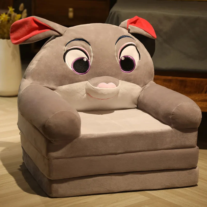 MOMO Children Sofa Cute Cartoon Lazy Folding Small Sofa Bed