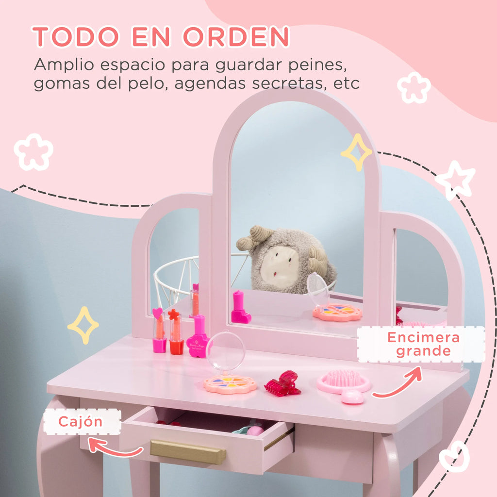 Homcom Children's Dressing Table