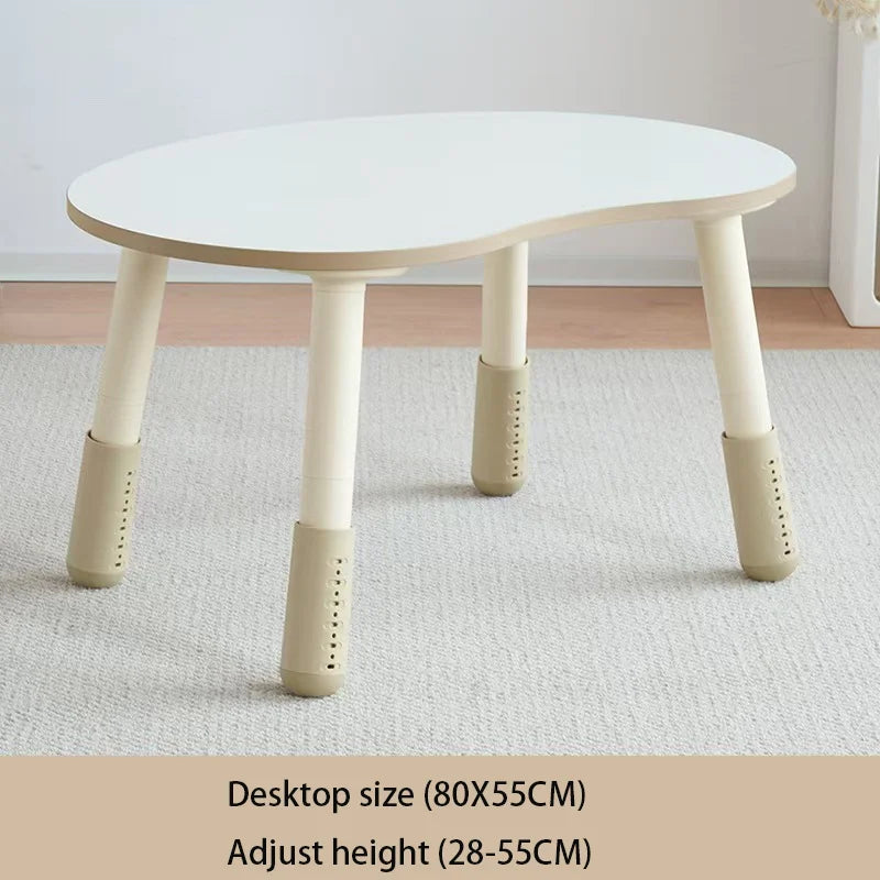 Kids' Height-Adjustable Peanut Activity & Learning Table
