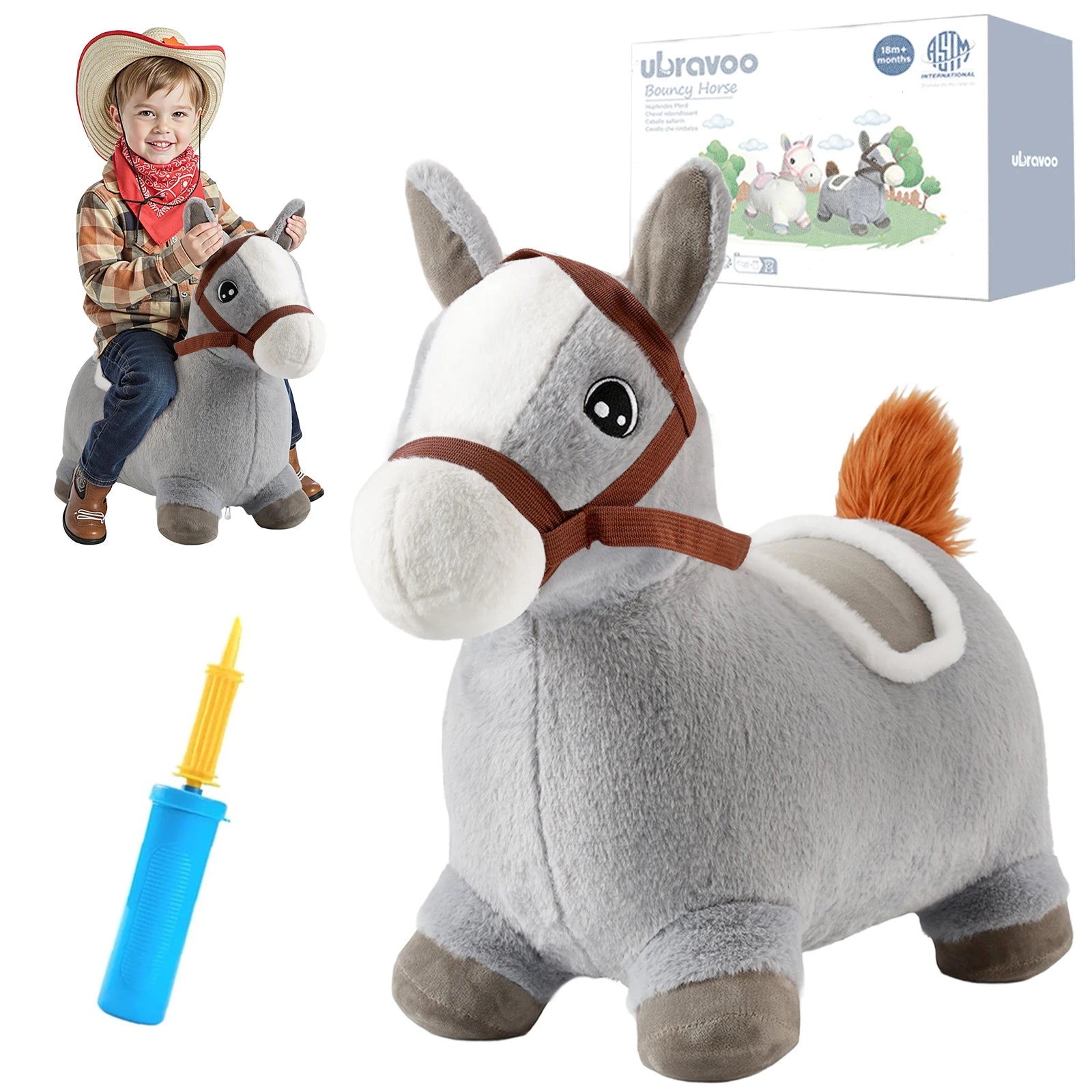 Bouncy Pals Hopping Horse